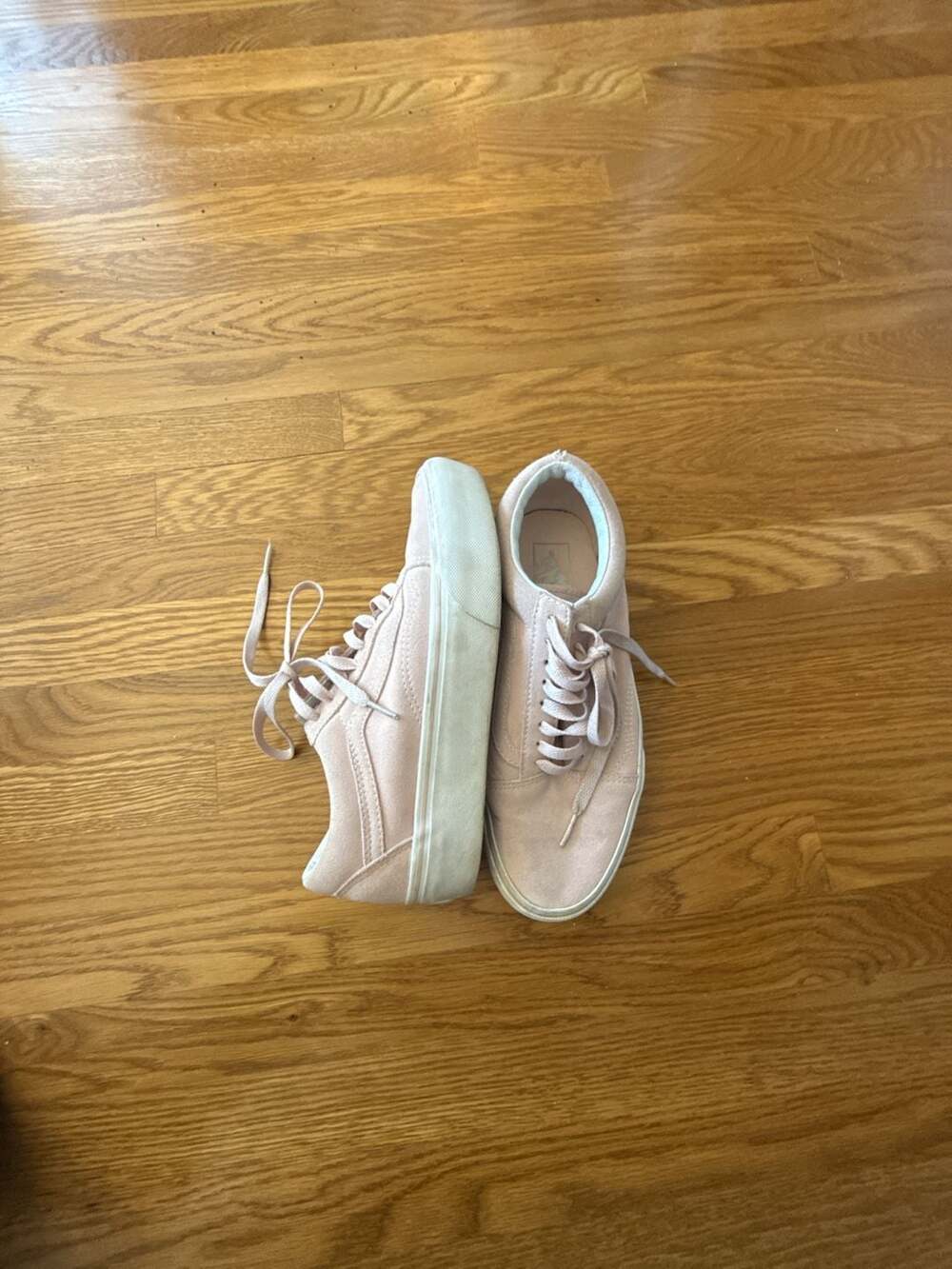 Vans Old Skool Suede Platform Sneakers in Sepia Rose 9US women / 40EU